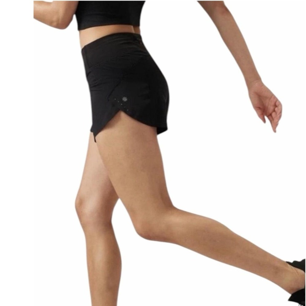 Athleta Run With‎ It 3.5" Short Women XS Black Athletic Performance